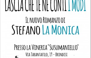 Domani a Camera a Sud si presenta “Lascia che te ne conti i modi” di Stefano Lamonica