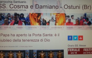 Nuovo sito internet per il Santuario S.S. Medici di Ostuni