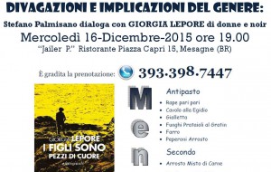 Si chiude con Giorgia Lepore e una cena letteraria ‘Autunno NOIR’
