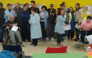 Il calcio brindisino vicino agli ospiti della Coop Oltre l’Orizzonte