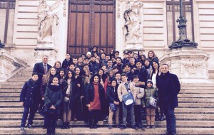 Il Primo Istituto Comprensivo di Ceglie Messapica in visita a Montecitorio