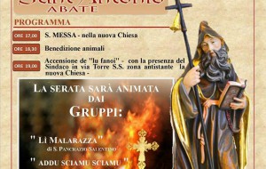 Domenica a Mesagne “lu fanoi” di Sant’Antonio