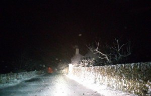 Neve in Valle d’Itria: scuole chiuse a Cisternino