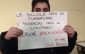 Unione degli Studenti: “Le scuole non si classificano, i saperi non si limitano. Siamo persone e non numeri!”