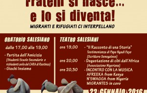 Migrantes e Salesiani presentano “Fratelli si nasce… e lo si diventa”