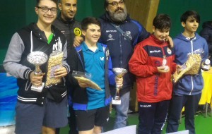 Tennistavolo: Nicola Giove ancora sul podio