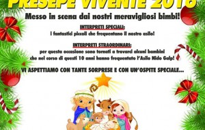 Domani il Presepe Vivente con i piccoli dell’Asilo Nido “Il Magico Mondo di Galp”