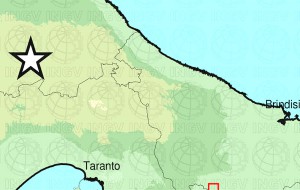 Terremoto alle porte di Gioia del Colle: scossa avvertita in provincia di Brindisi