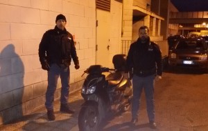 Rinvenuto scooter utilizzato per rapine