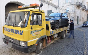 Recuperati carroattrezzi e Maserati rubati a San Pancrazio Salentino