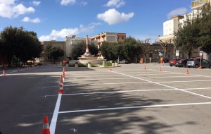 Stop alla sosta selvaggia su piazzale Matteotti: realizzate strisce pedonali, oltre 60 aree di sosta gratuite e stalli per i disabili