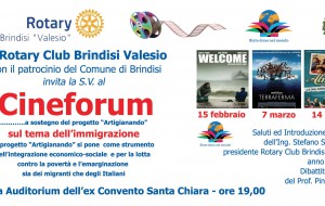 Rotary Club Valesio: tre film “Per conoscere l’immigrazione…”