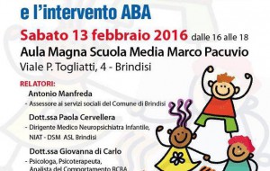 Sabato 13 incontro informativo sui disturbi dello spettro autistico
