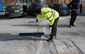 La Polizia Municipale sanziona cantieri stradali non regolari