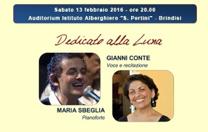 BrindisiClassica: Sabato 13 Gianni Conte e Maria Sbeglia nel concerto “Dedicato alla luna”