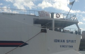La Ionian Spirit venduta all’asta: tornerà presto libero lo specchio di Porto antistante Via del Mare