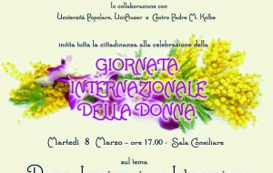 8 Marzo: a Cisternino si discute di “Donne, immigrazione, integrazione”