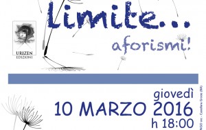 Domani a Cisternino si presenta il libro “Al limite… aforismi”