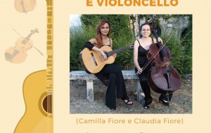 Sabato 20 Claudia e Camilla Fiore chiudono la 1° Rassegna Musicale di chitarra classica con archi e fiati