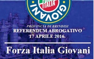 Referendum 17/4: Forza Italia in piazza per il NO