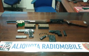In casa pistola illegale: arrestato 50enne