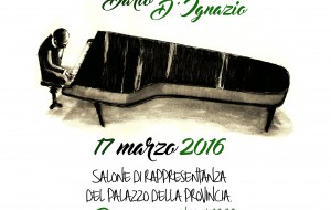Domani il pianista Dario D’Ignazio si esibisce nel Salone della Provincia di Brindisi