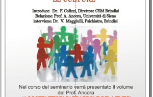 Lunedì 7 seminario su “La salute mentale attraversa(o) le culture”