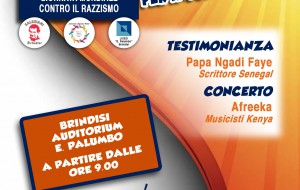 Tutti uguali, tutti diversi, tutti insieme!: lunedì 21 evento contro il razzismo al Palumbo di Brindisi