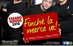 Fasano Ridens: domenica in scena gli “Scemifreddi”