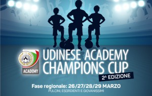 Sabato 26 al Fanuzzi la fase regionale della Udinese Academy Champions Cup