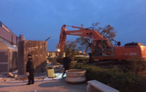 Commando assalta con caterpillar la gioielleria di Conforama