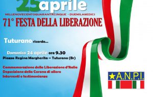 Tuturano celebra la Liberazione d’Italia