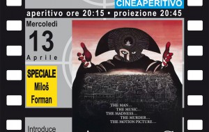 Cinecronici: mercoledì 13 cineaperitivo speciale con Milos Forman