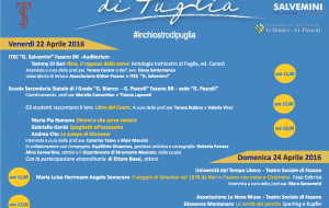 “Inchiostro di Puglia” a Fasano: il programma