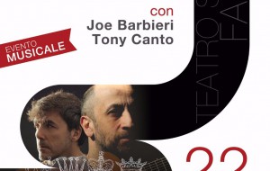 Joe Barbieri e Tony Canto in concerto al Teatro Sociale di Fasano