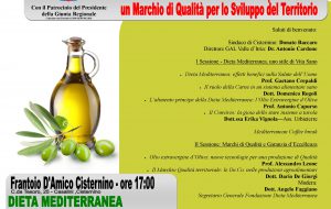 Cisternino celebra la Giornata della Dieta Mediterranea