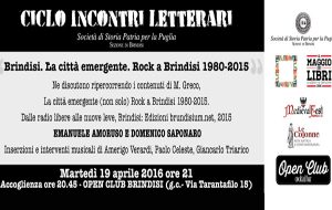 Storie della nostra storia: all’Open club fari puntati su “La Città emergente”