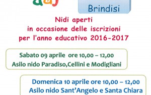 Open Day degli Asili Nido del Comune di Brindisi