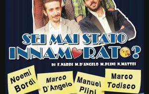 Sei mai stato innamorato? sabato al Teatro Comune di Torre Santa Susanna