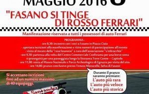 Fasano si tinge di Rosso Ferrari