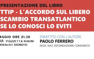 Paolo Ferrero a Brindisi a sostegno di Riccardo Rossi