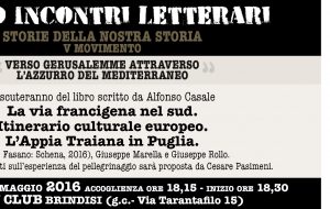 Storie della nostra storia: Alfonso Casale racconta “Verso Gerusalemme attraverso l’azzurro del Mediterraneo”