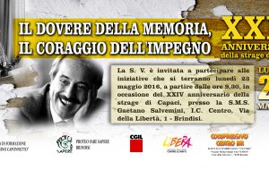 Anniversario strage di Capaci: il dovere della memoria, il coraggio dell’impegno