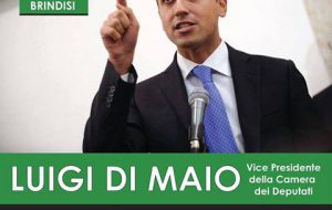Stasera Di Maio a Brindisi a sostegno di Stefano Alparone