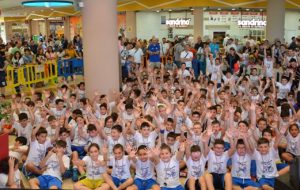 Minibasket in galleria: il maltempo non rovina la festa