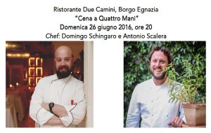 Cena a Quattro Mani a Borgo Egnazia