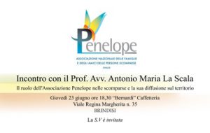 Il ruolo dell’Associazione Penelope nelle scomparse e la sua diffusione sul territorio