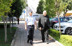 Mons. Caliandro ha visitato il Distaccamento Aeroportuale di Brindisi e il Centro Servizi Globali delle Nazioni Unite