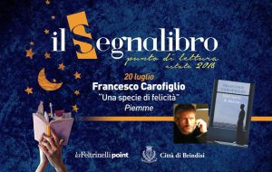 Francesco Carofiglio presenta “Una specie di felicità” al Segnalibro-punto di lettura Estate 2016