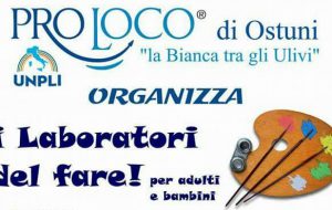 Al via i “Laboratori del fare” nella Villa Comunale di Ostuni